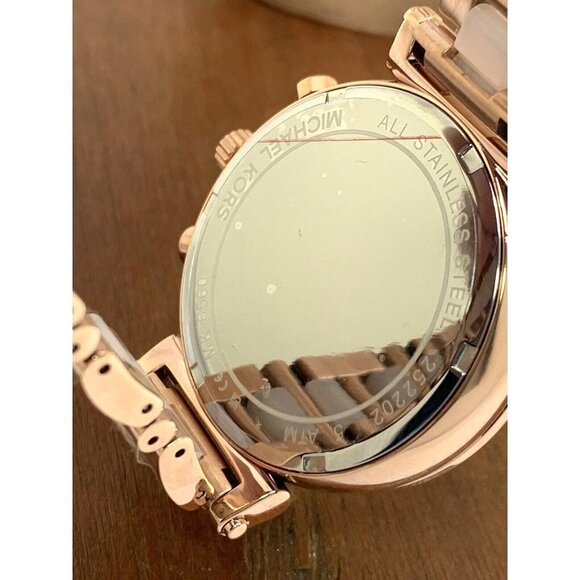Michael Kors Women's Watch MK6560 Sofie Quartz Chronograph 39mm Rose Gol… - Picture 6 of 13